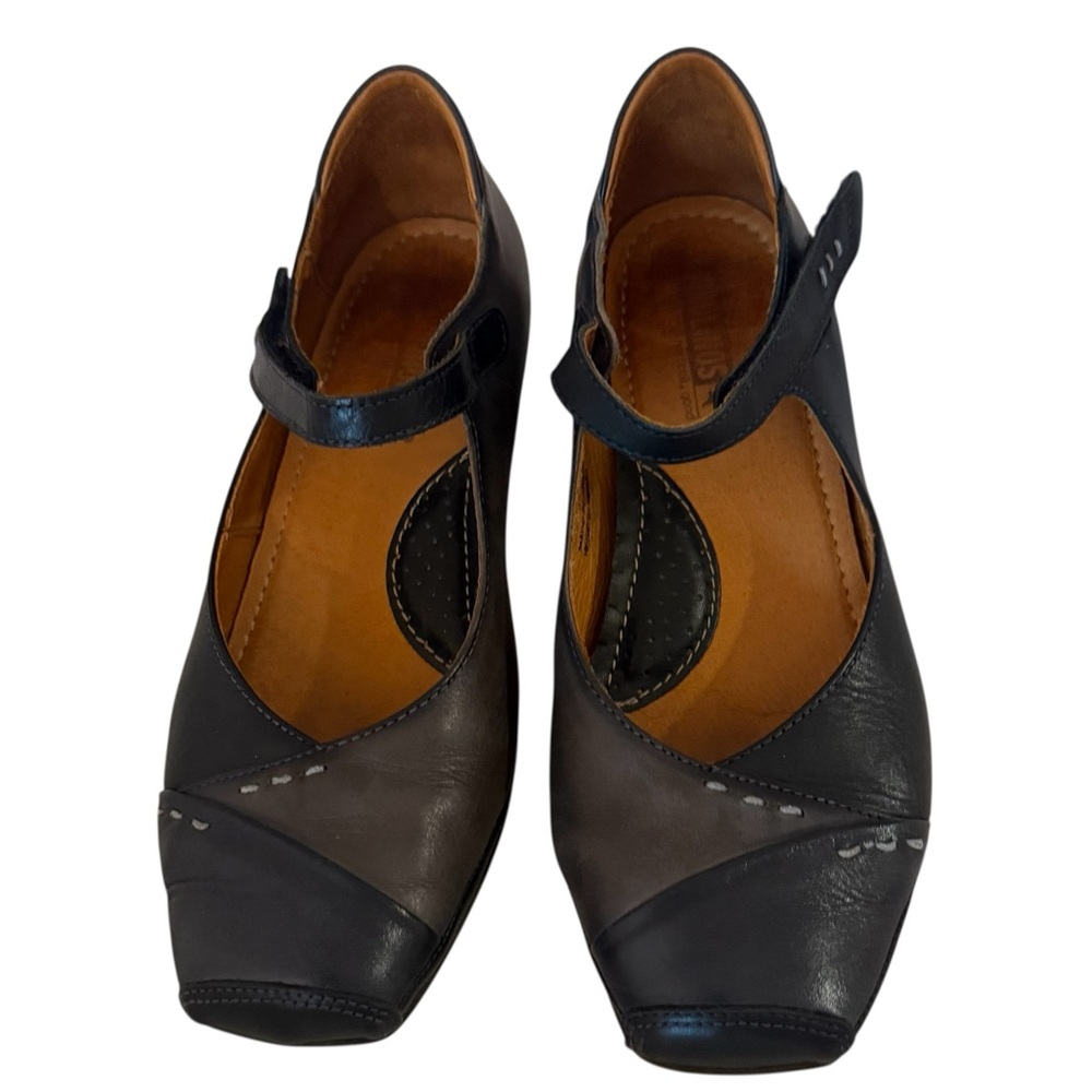 Pikolinos Gandia Mary Jane Two Tone Heels, size 37